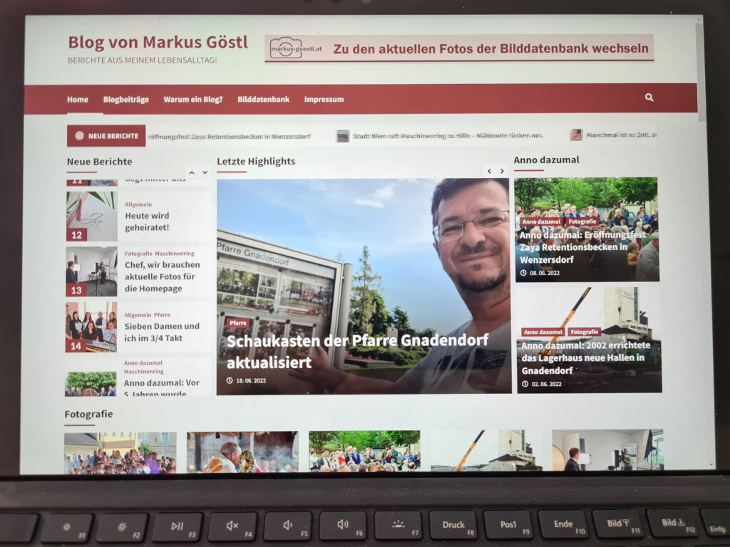 Blog im neuen Design