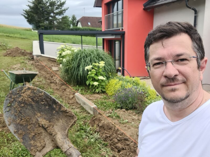 Gartenbauprojekt