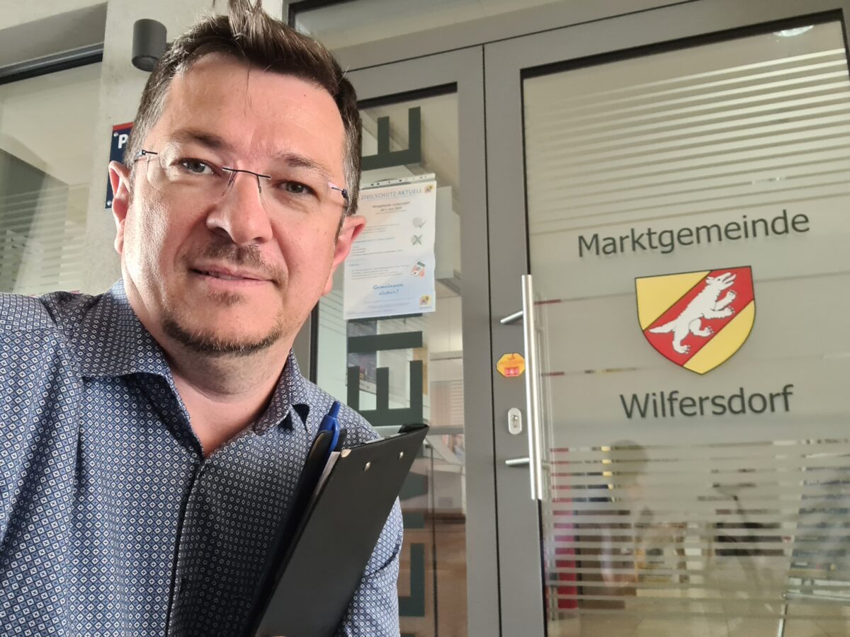 Markus bei Gemeinde Wilfersdorf