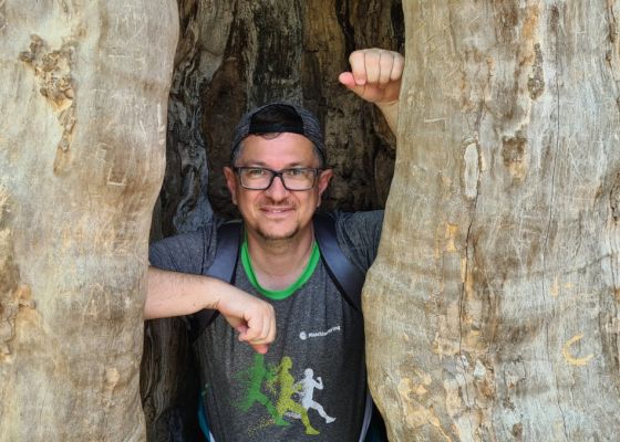 Markus Göstl in der Natur