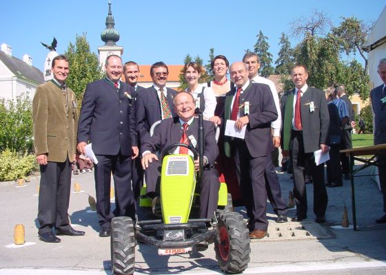 Ehrengäste bei 100 Jahre Bauernbund in Hagenberg