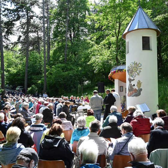 Maiandacht bei der Franz von Assisi Kapelle
