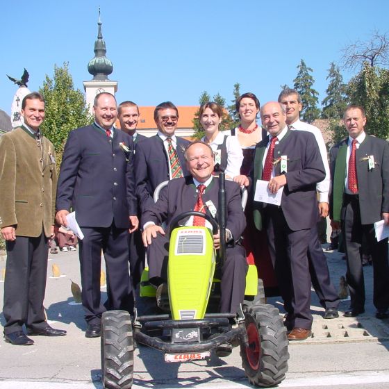 Ehrengäste bei 100 Jahre Bauernbund in Hagenberg